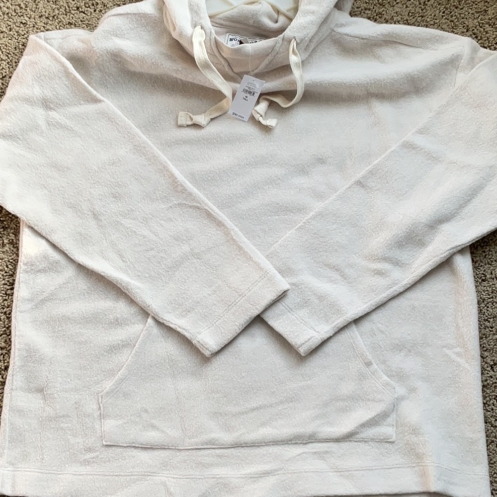Gap Hoodie Oatmeal Color Medium Tall